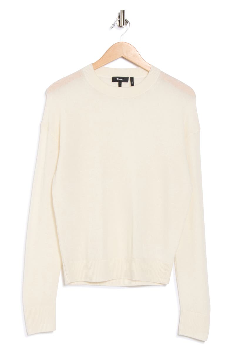 Theory Cashmere Sweater, Alternate, color, Ivory