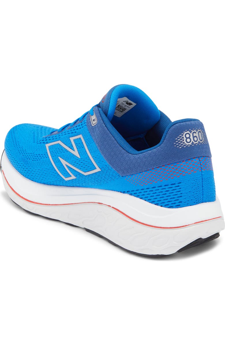 New Balance 860 Running Shoe, Alternate, color, Blue Oasis/ White