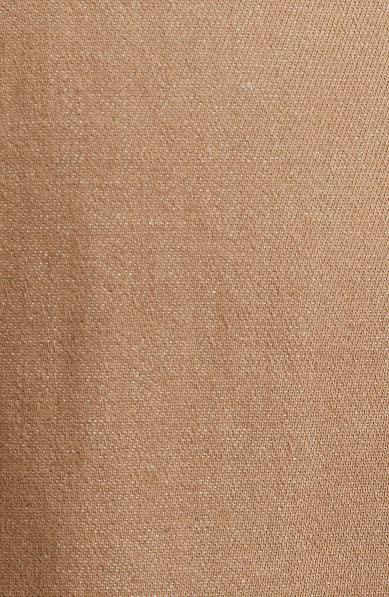 Max Mara Studio Murge Belted Cotton & Linen Drill Wide Leg Trousers, Alternate, color,