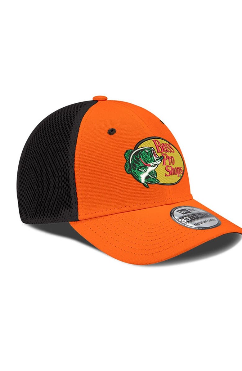 New Era Men's New Era Orange Austin Dillon Bass Pro Shops NEO 39THIRTY Flex Hat, Alternate, color, Orange