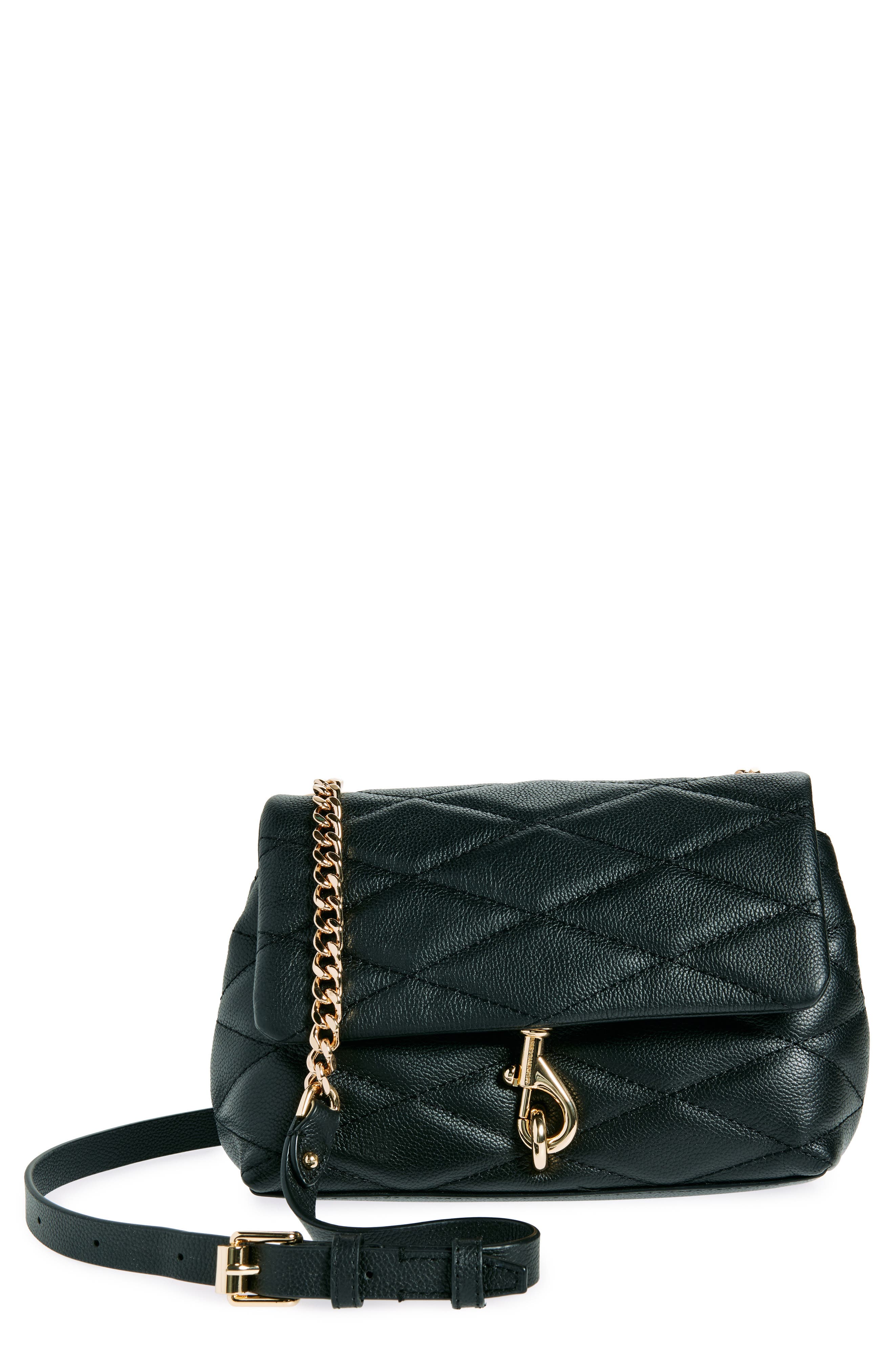 Rebecca Minkoff Edie Quilted Leather Convertible Crossbody Bag