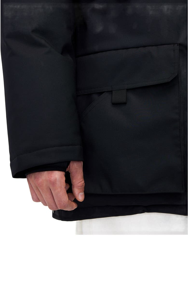 Quartz Co. VOSTOK | Hooded Down Expedition Jacket, Alternate, color, Black