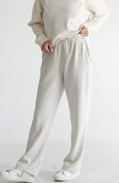 Lyah Softstreme High-Waisted Wide-Legged Pants