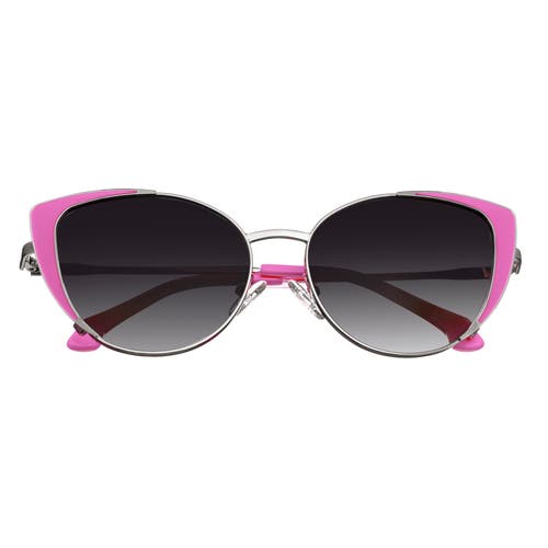 Bertha The Bailey Gradient Cat Eye Ladies Sunglasses Brsit109-2 In Pink