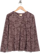 T Tahari Raglan Long Sleeve Top