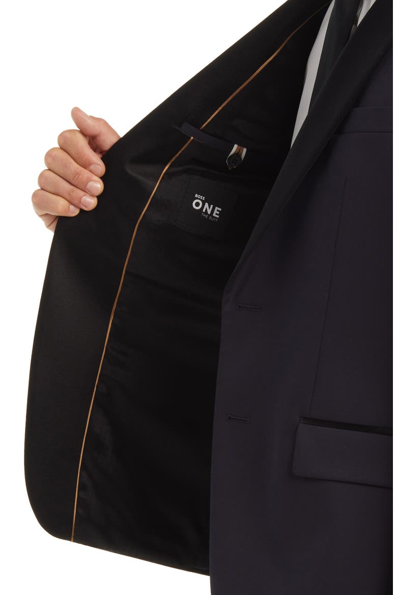 Huge Tux Virgin Wool Sport Coat, Alternate, color, NAVY
