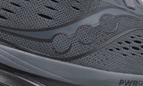 Saucony Guide 18 Running Shoe In Shadow/gum