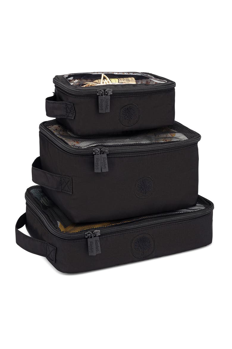 Packing Cube Set, Main, color, Mocha Checker
