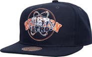 Mitchell & Ness Men's Mitchell & Ness Navy Houston Astros Double Up Snapback Hat