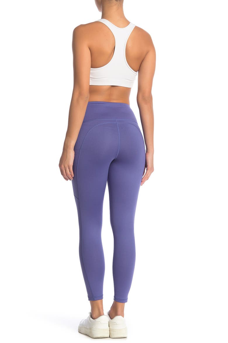 High Waist 7/8 Daily Pocket Leggings, Main, color, BLUE MARLIN