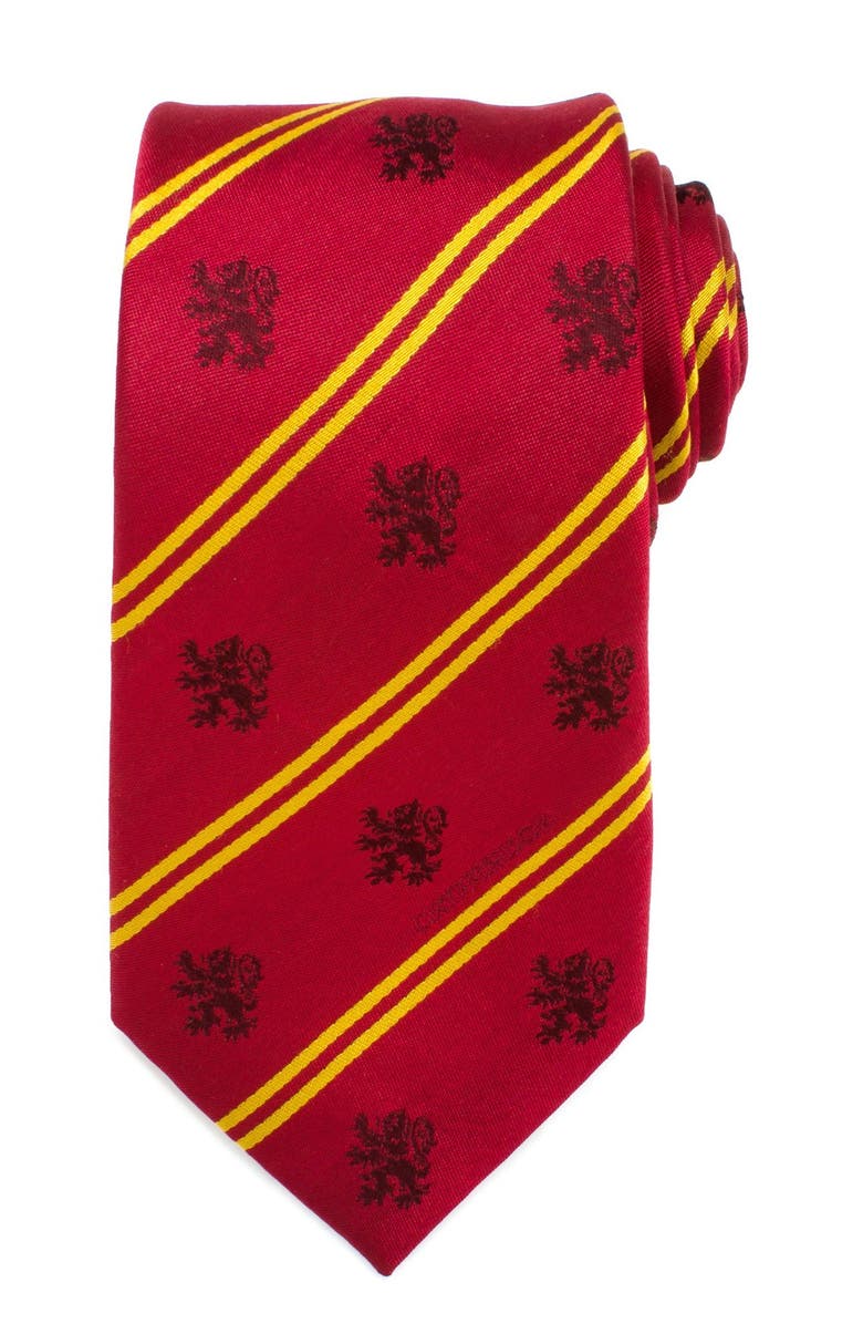 Cufflinks, Inc. Harry Potter - Gryffindor Silk Tie, Main, color, 