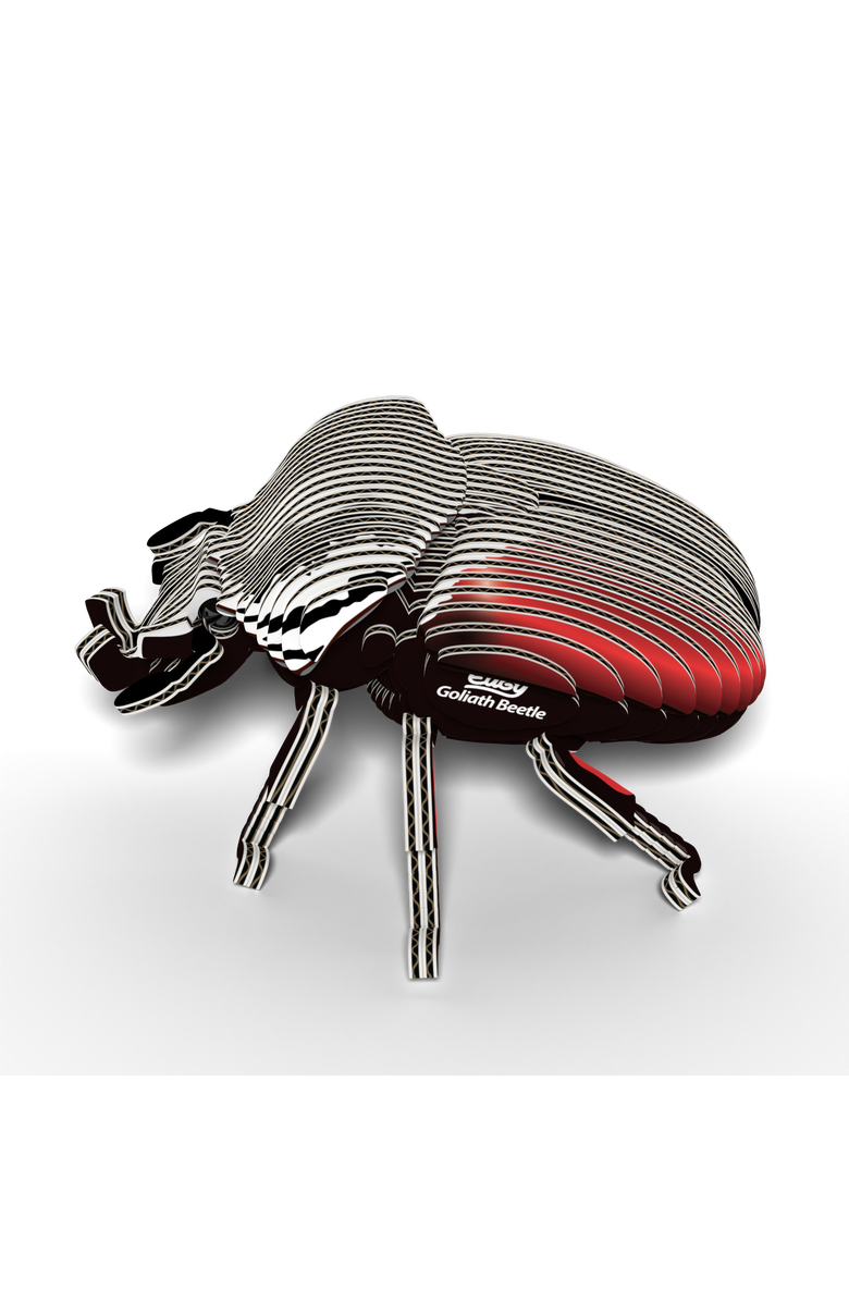 Eugy Puzzles Goliath Beetle 3D Puzzle, Alternate, color, NO COLOR