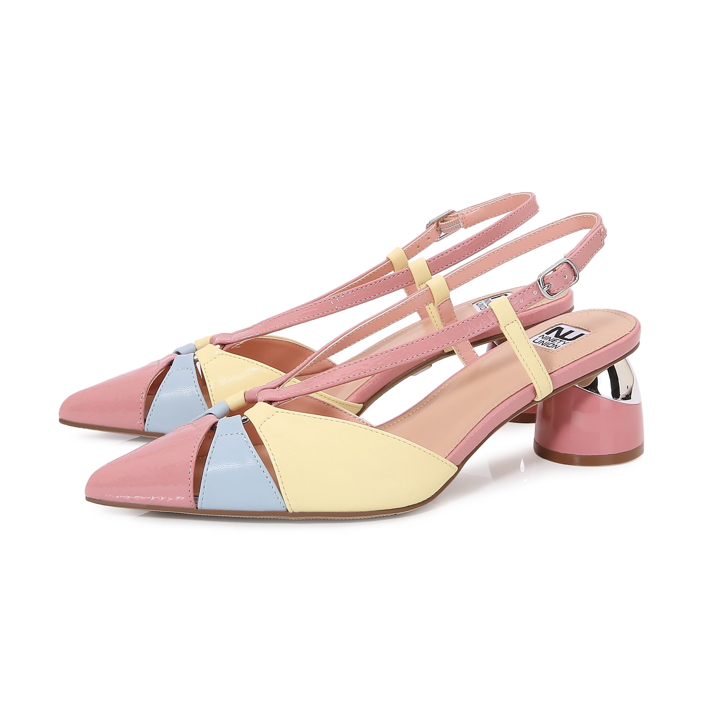 Sarah, Slingback Pump, Alternate, color, Coral Multi