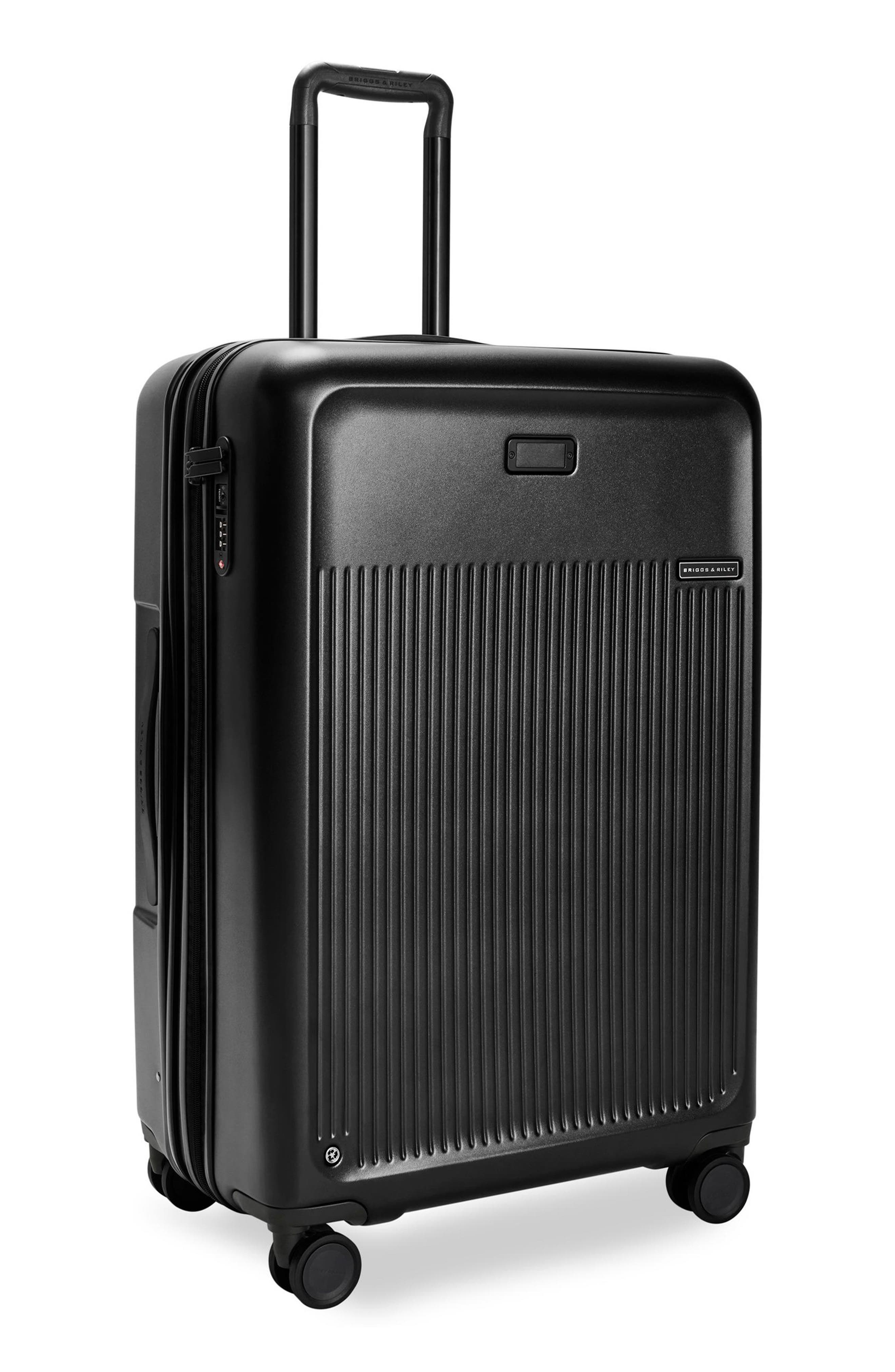 Briggs & Riley Large Sympatico Expandable 30-Inch Spinner Packing Case, Alternate, color, Black