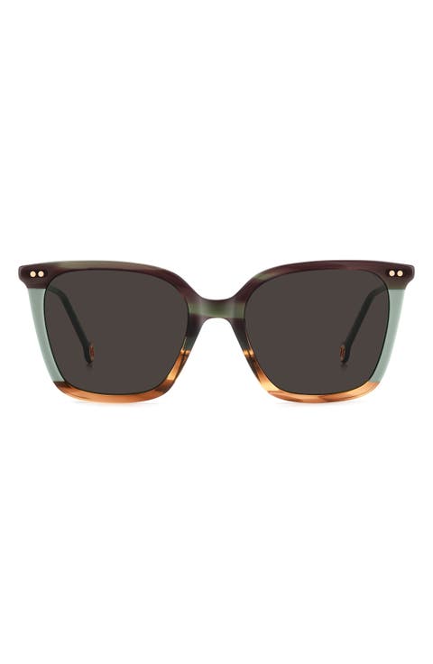 53mm Square Sunglasses