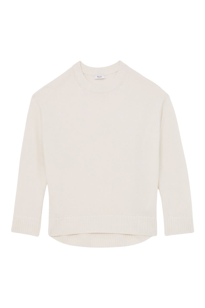 Ella Wool & Cashmere Sweater, Alternate, color, CREAM