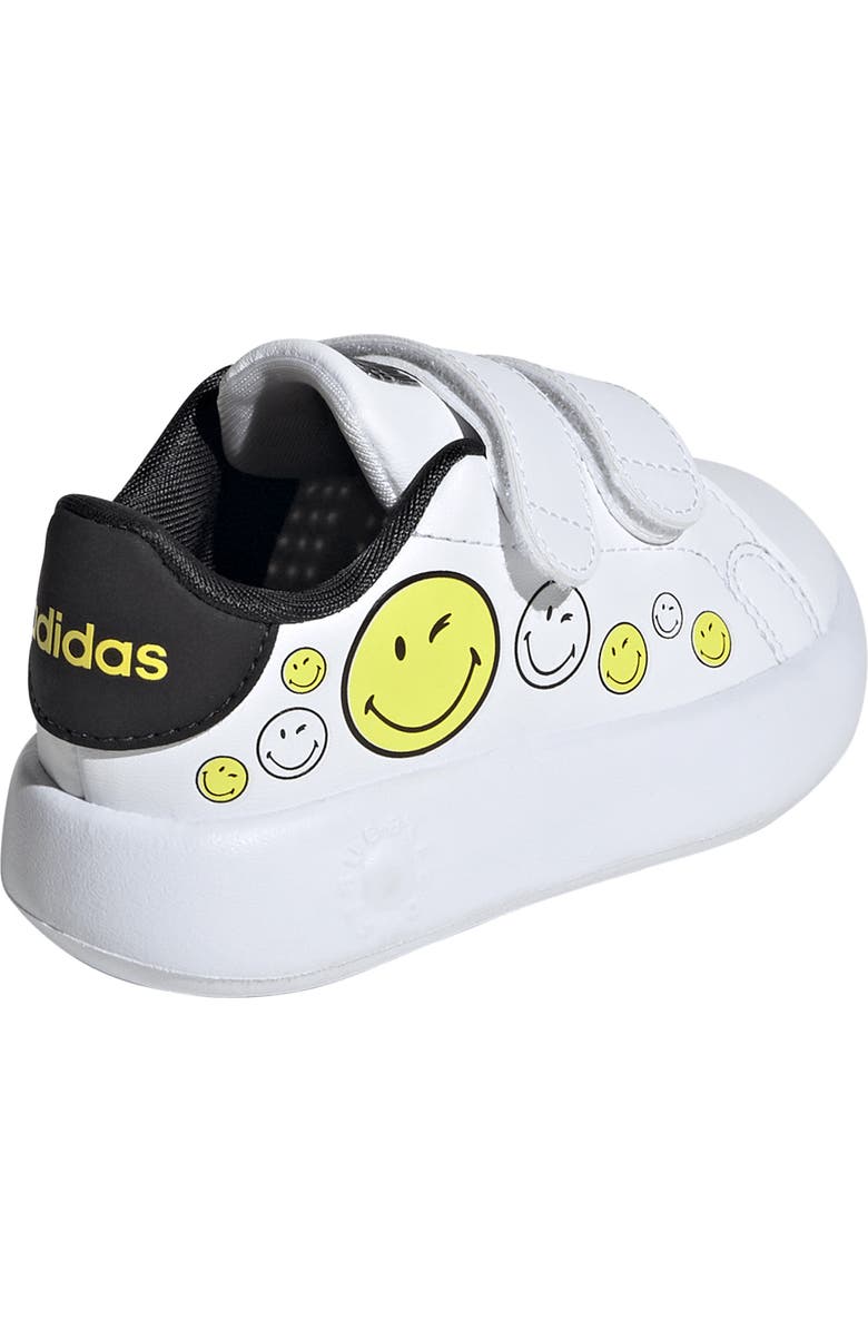 adidas Kids' Advantage Smiley Sneaker, Alternate, color,