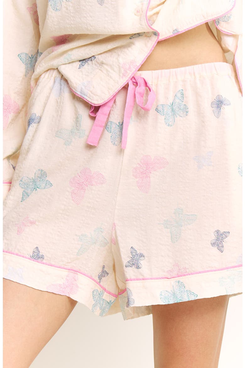 Good Life Short Pajamas, Alternate, color, BUDDING BUTTERFLIES