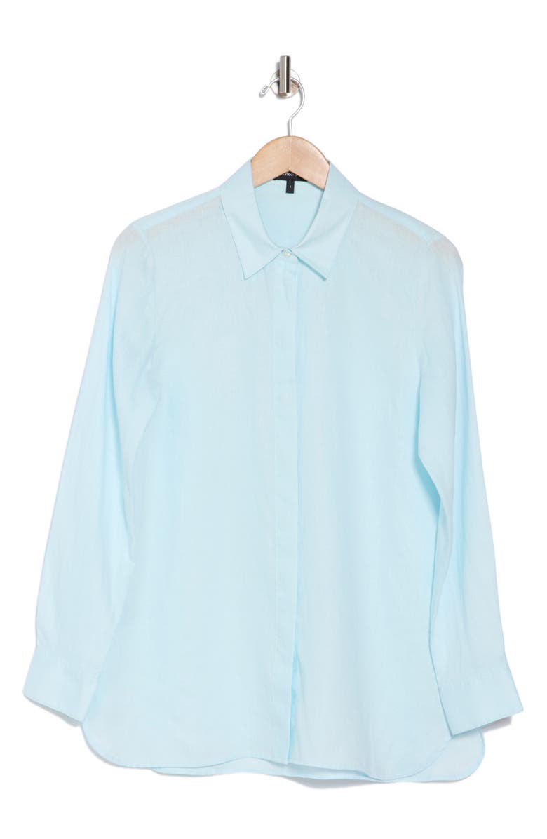 Theory Linen Tunic, Alternate, color,