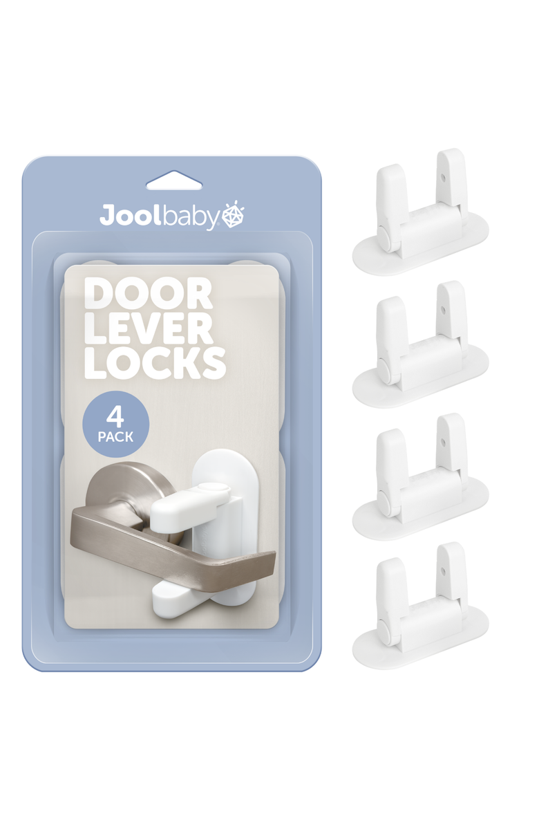 Jool Baby Door Lever Lock, Main, color,