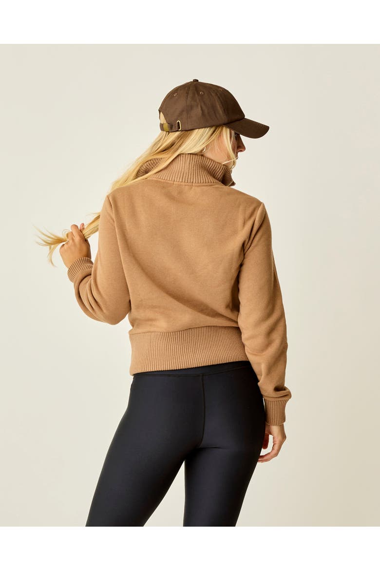 Briar Fleece Jacket, Alternate, color, Rum