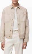 MANGO Slim Fit Denim Workwear Jacket