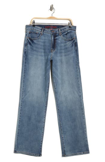 Lucky Brand 181 Relaxed Straight Leg Jeans In Blue