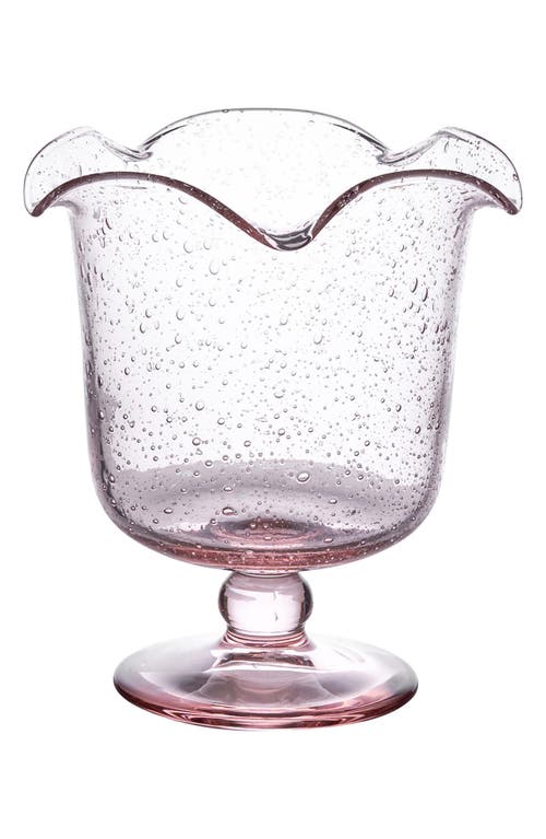 Juliska Provence 5.5 Hurricane Vase In Blush