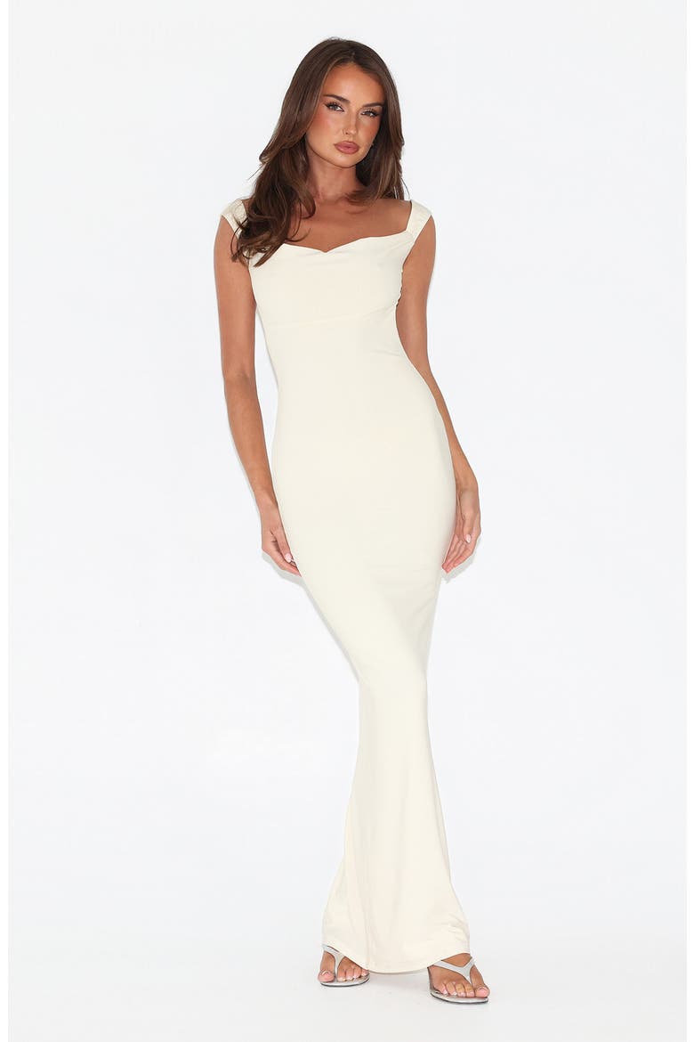 Morana Evening Dress, Alternate, color, BUTTER YELLOW