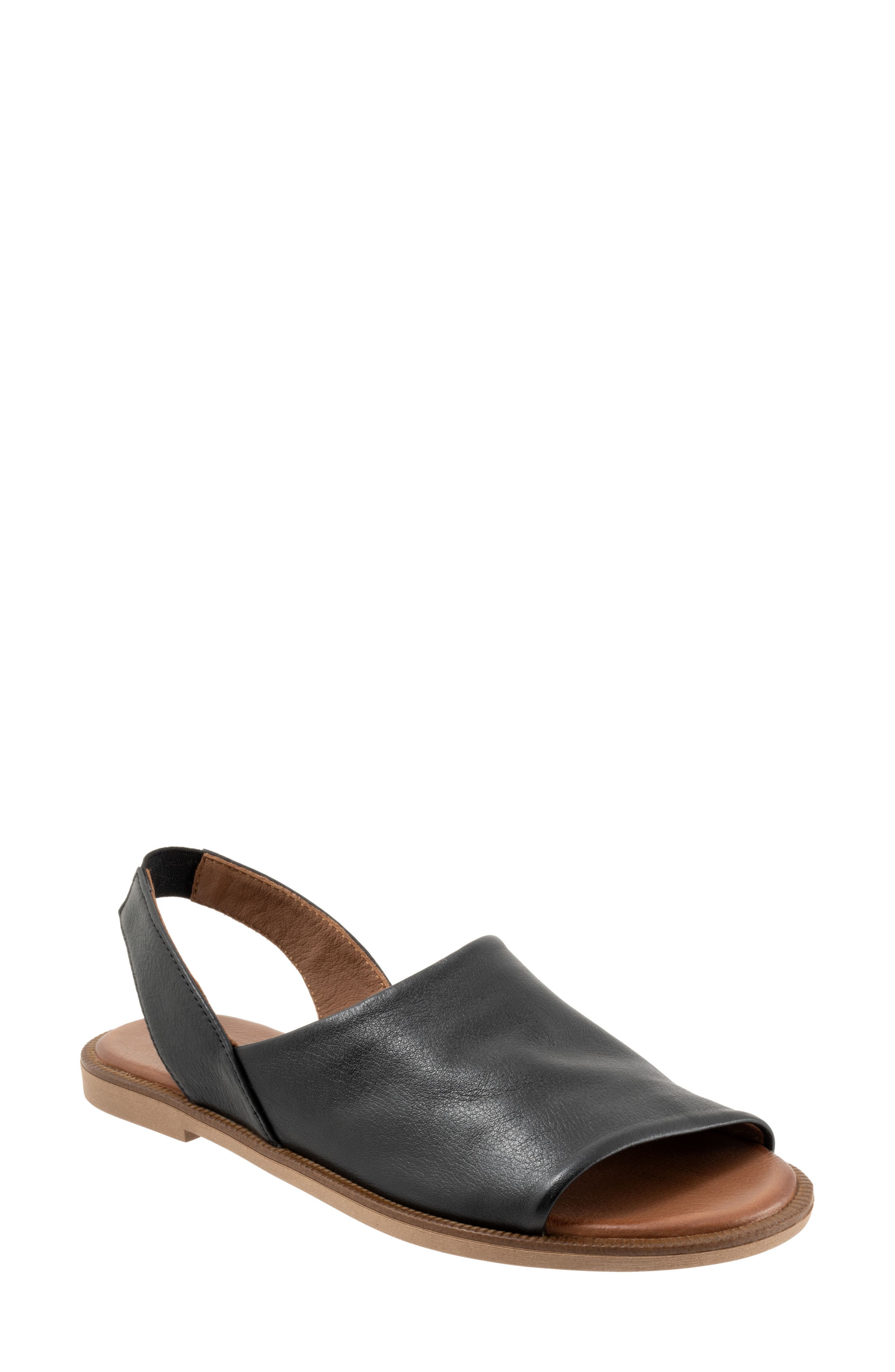 Bueno Hayden Slingback Sandal, Main, color, Black