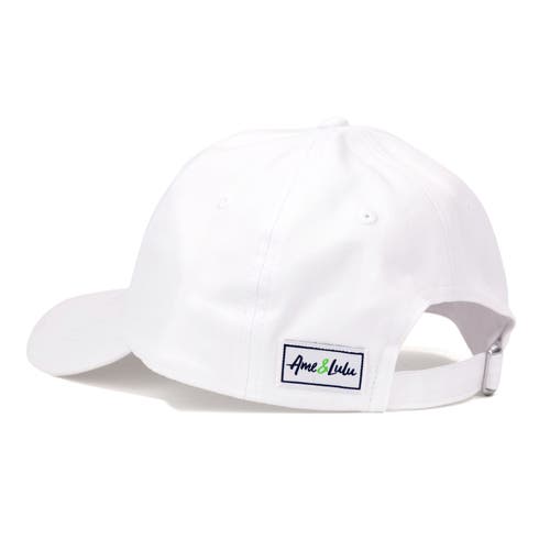 Ame & Lulu Heads Up Hat In White
