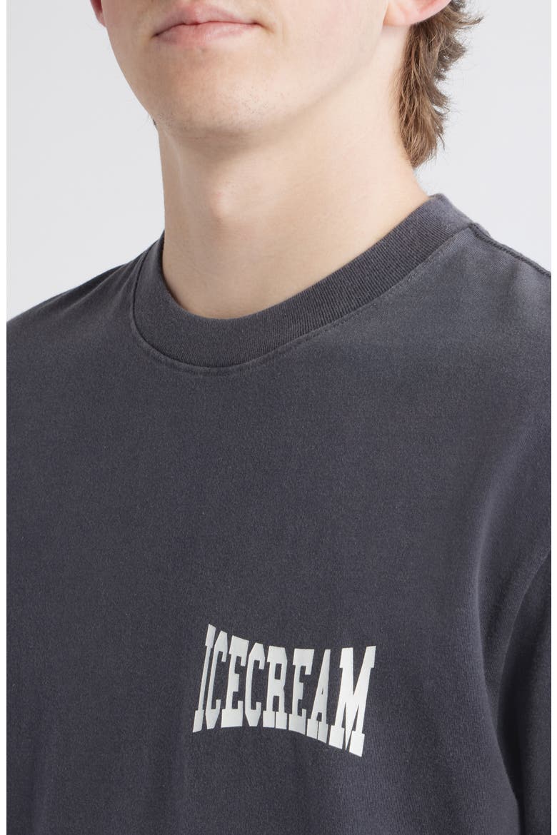 Options Oversize Cotton Graphic T-Shirt, Alternate, color, CHARCOAL ART