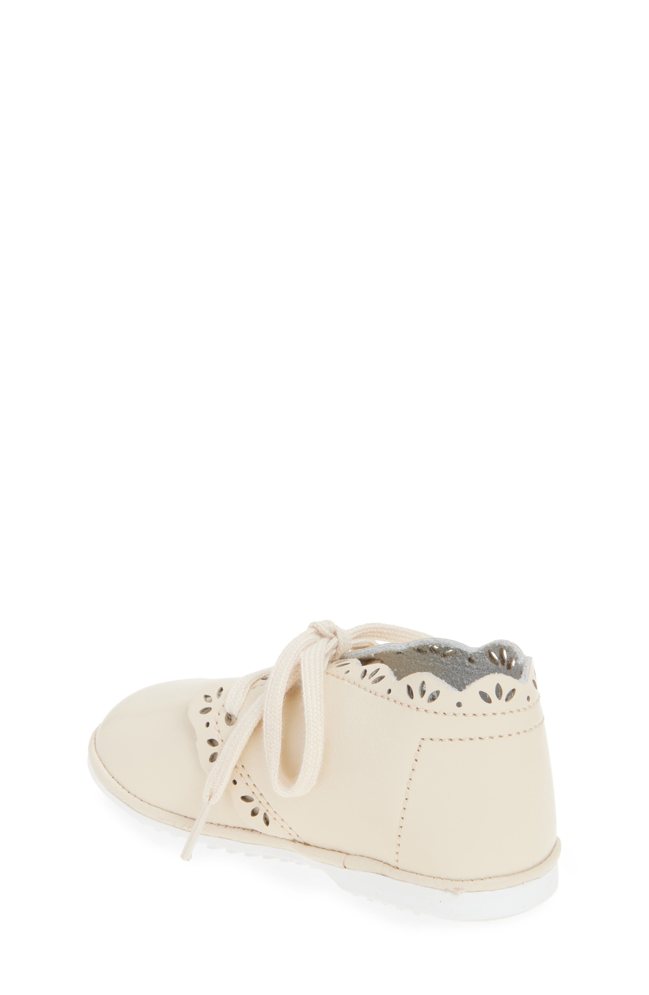 L
AMOUR Kids
 Bella Scallop Bootie, Alternate, color, Oatmeal