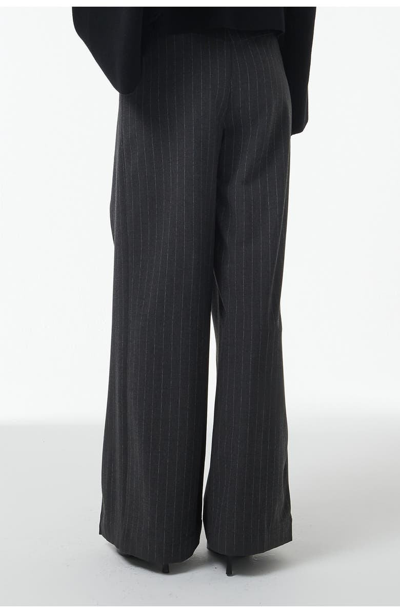 Leem Wide-Leg Trousers, Alternate, color, Grey