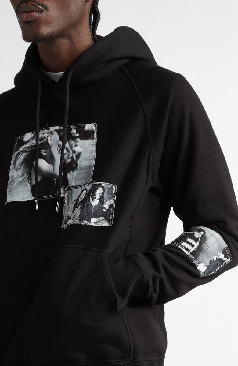 Joseph Szabo Photo Patch Raglan Sleeve Hoodie