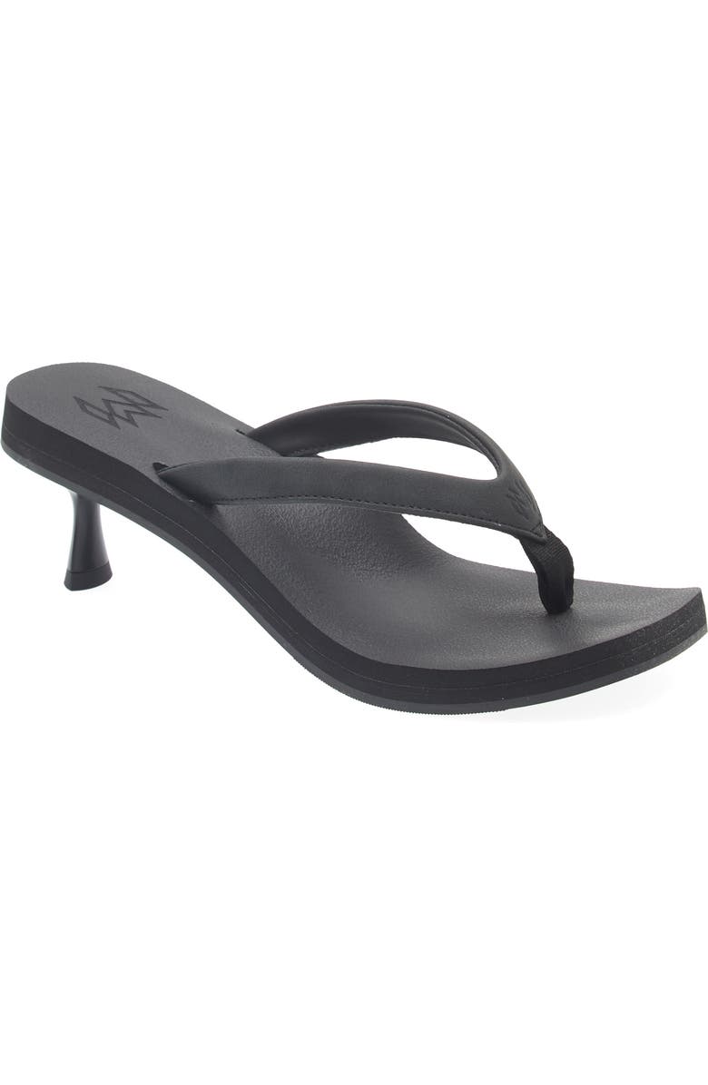 Malvados Kourt Kitten Heel Thong Sandal, Main, color,