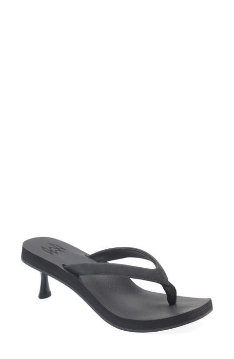 Kourt Kitten Heel Thong Sandal (Women)