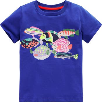 Kids' RIso Cotton Graphic T-Shirt