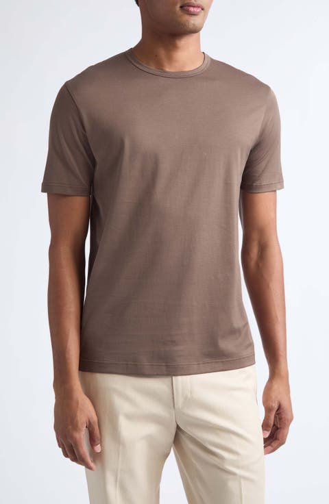 Cotton Crewneck T-Shirt