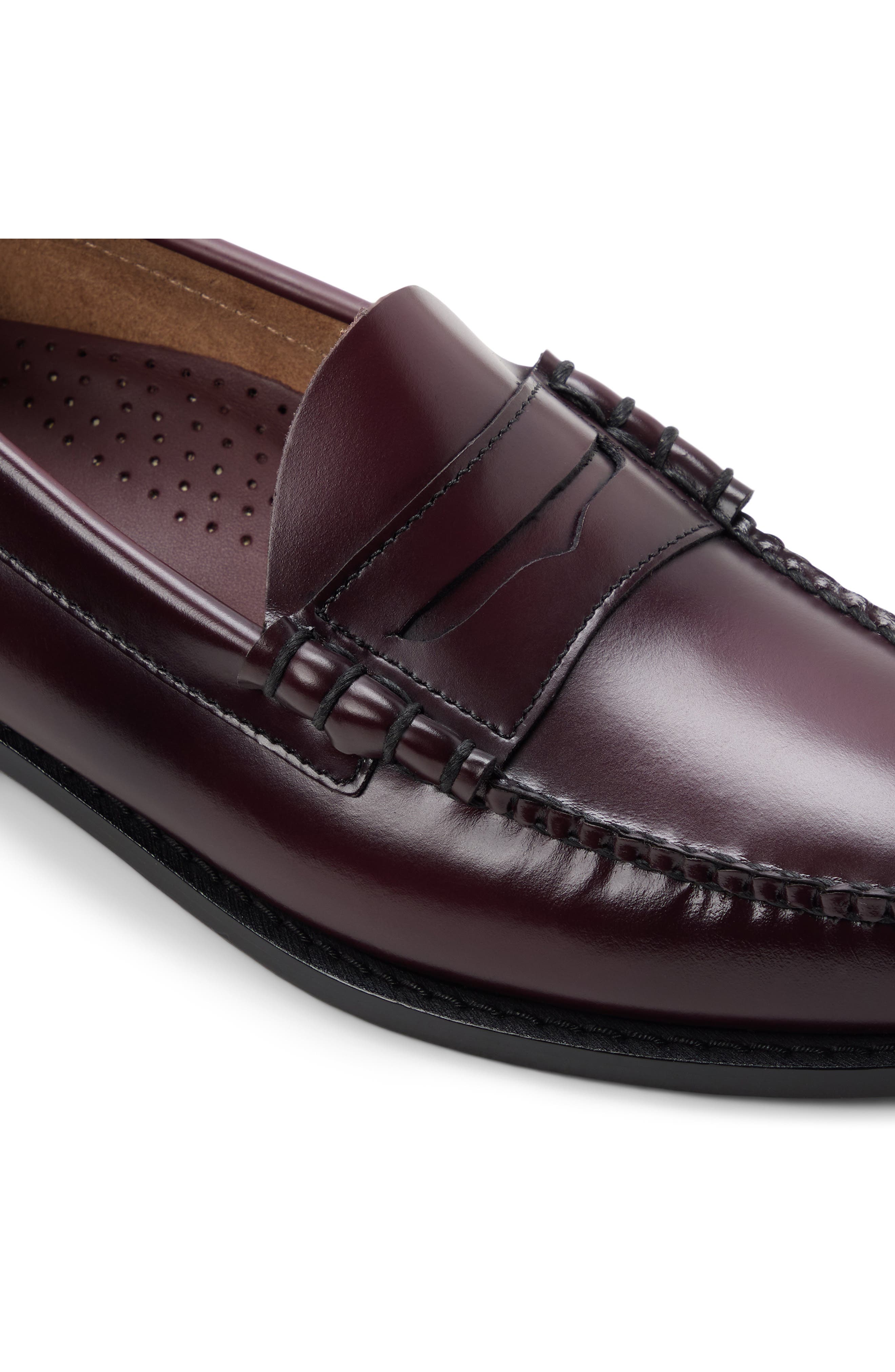 G.H.BASS Larson Penny Loafer, Alternate, color, Wine