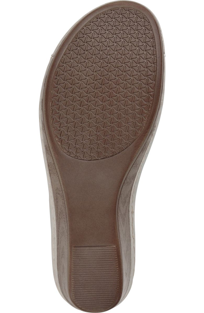 GC SHOES Naples Flower Wedge Sandal, Alternate, color, White