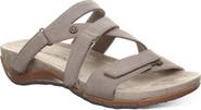 BEARPAW Acacia Faux Leather Slide Sandal