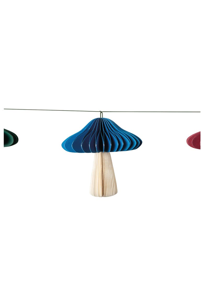 Honeycomb Mushroom Garland, Alternate, color, MUSHROOM GEMS