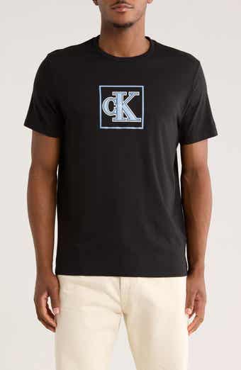 Calvin Klein Outline Box Logo Graphic T-Shirt