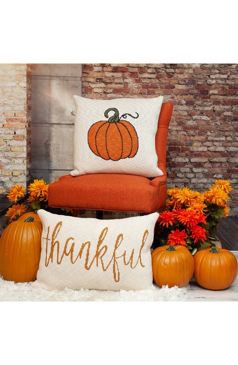 PARKLAND COLLECTION Casper Transitional Beige Throw Pillow, Alternate, color, Beige