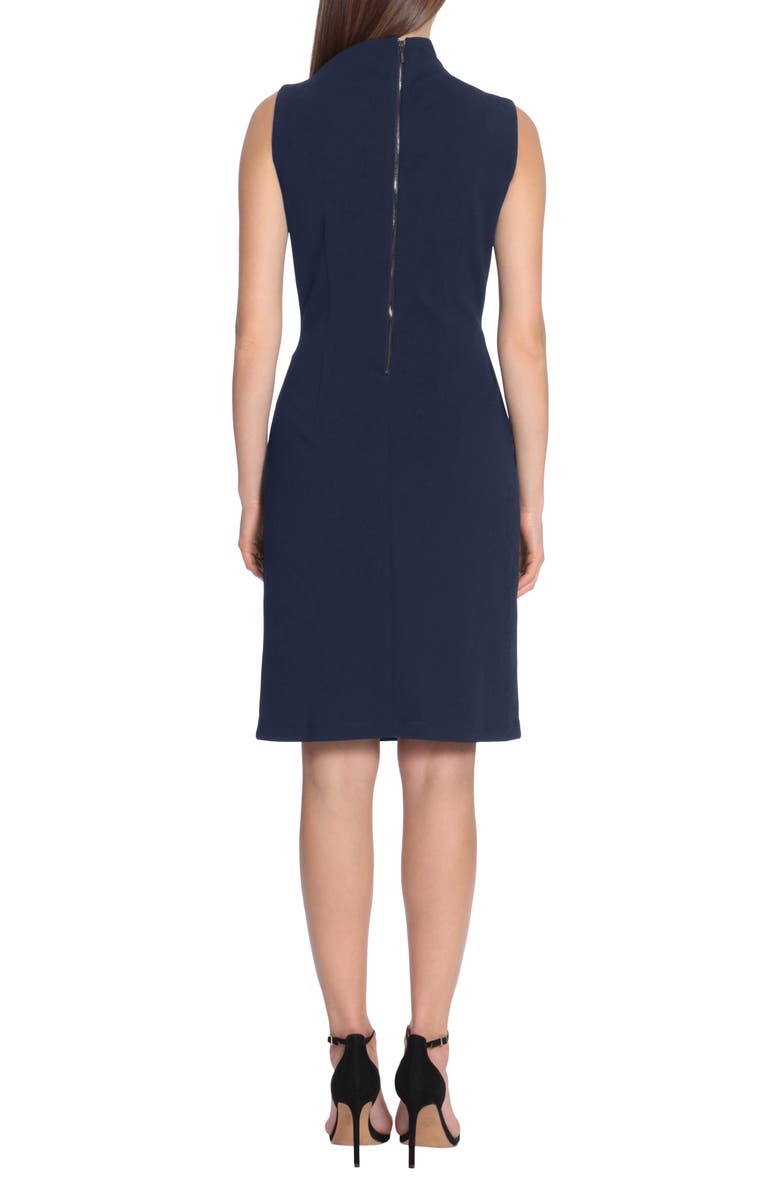 Maggy London Draped Sheath Dress, Alternate, color, 