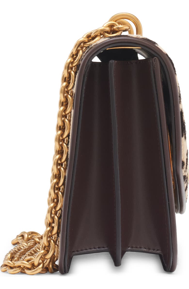 Valentino Garavani Vain VLOGO Genuine Calf Hair Shoulder Bag, Alternate, color, Naturale Testa Di Moro