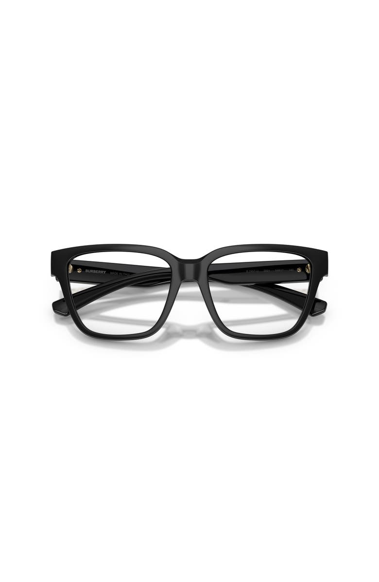 Burberry 52mm Square optical glasses, Alternate, color, Black