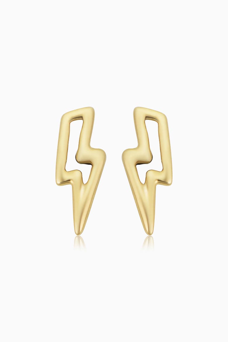 14K Yellow Gold Jupiter Studs, Main, color, Yellow Gold