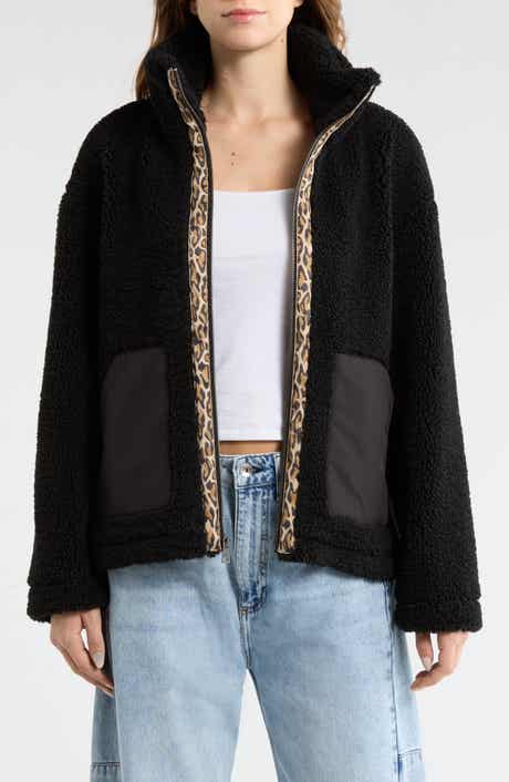 Levi's Faux Shearling Full Zip Jacket